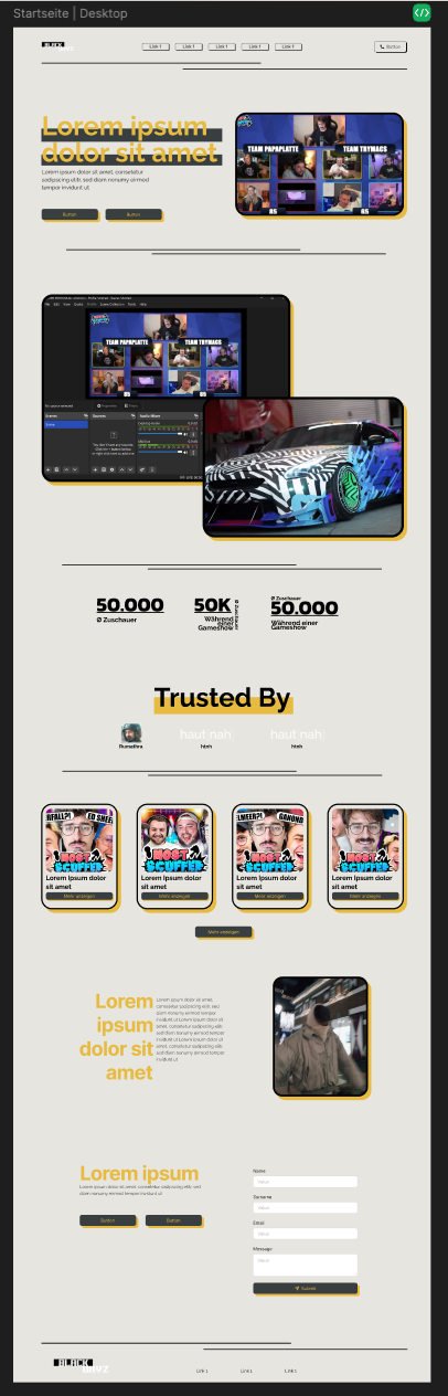 Neue Webseite